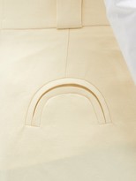 Thumbnail for your product : BLAZÉ MILANO Savannah High-rise Linen-blend Shorts - White