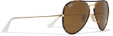 Thumbnail for your product : Ray-Ban Tortoisehell Aviator Sunglasses