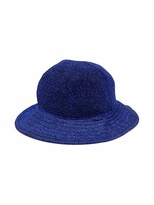 Thumbnail for your product : Oséree Kids Glittered Bucket Hat