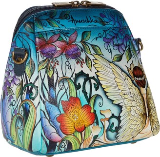 Anuschka Zip Around Travel Organizer - 668 (Enchanted Garden) Handbags