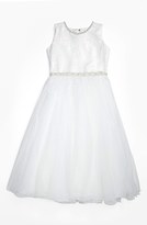 Thumbnail for your product : Joan Calabrese for Mon Cheri Tulle Dress (Big Girls)
