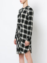 Thumbnail for your product : Derek Lam 10 Crosby Long Sleeve Button-Down Tunic With Mandarin Collar