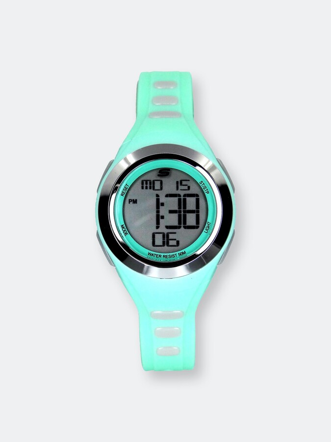 Skechers Watch SR2016 Tennyson Digital Display, Chronograph, Water