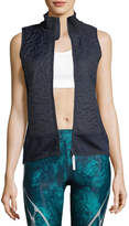 Thumbnail for your product : adidas by Stella McCartney Zip-Front Quilted Vest