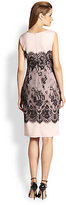 Thumbnail for your product : Tadashi Shoji Lace-Overlay Sheath Dress