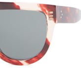Thumbnail for your product : Celine Shadow D-frame Marbled Acetate Sunglasses - Red