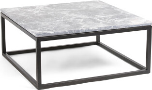 TJMAXX 18X40X40 Bahia Marble Top Santan Proximity Coffee Table