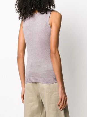Theory Sleeveless Knitted Top