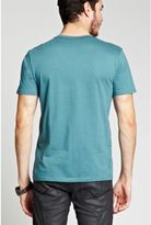 Thumbnail for your product : GUESS V-Neck Pattern Flag Tee