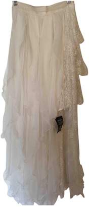 Sophia Kokosalaki White Silk Skirt for Women