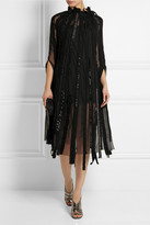 Thumbnail for your product : Junya Watanabe Patchwork georgette dress