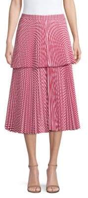 DELFI Collective Women's Reese Pleated Midi Skirt