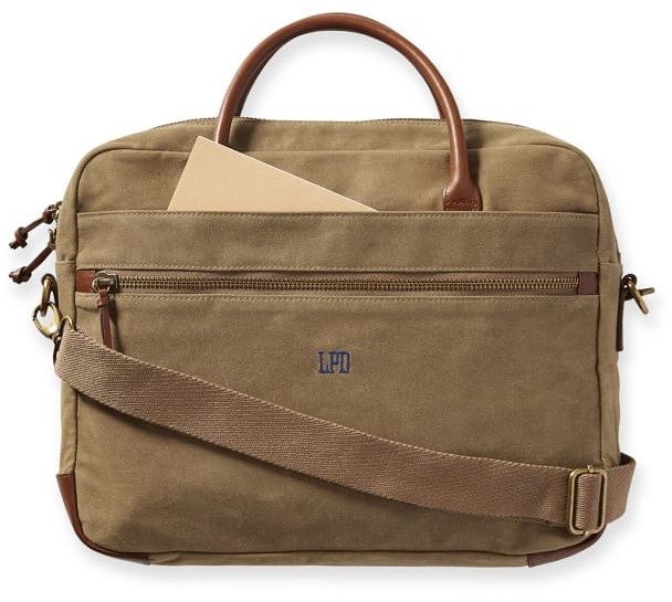 ll bean continental briefcase