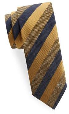Versace Stripe Silk Tie