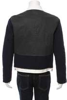 Thumbnail for your product : Dries Van Noten Colorblock Wool Zip-Up Jacket