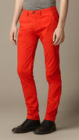Thumbnail for your product : Burberry Slim Fit Cotton Poplin Chinos