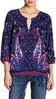 Thumbnail for your product : Lucky Brand Paisley Printed Blouse