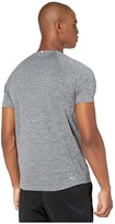Thumbnail for your product : New Balance Impact Run Mesh Short Sleeve (Black Heather) Men's Clothing
