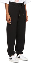 Thumbnail for your product : Palm Angels Black Hue Gothic Logo Lounge Pants