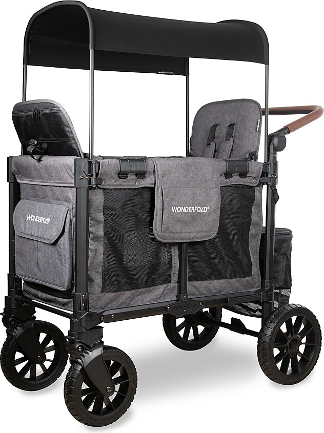 Wonderfold W2 Luxe Pro Double Seater Stroller Wagon