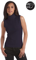 Thumbnail for your product : Lord & Taylor Cashmere Sleeveless Turtleneck Sweater