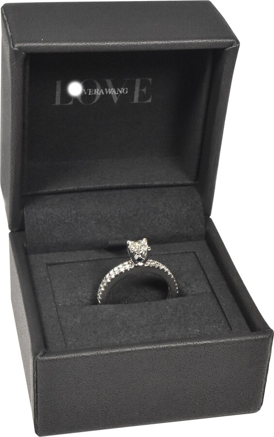 Vera Wang Love For Zales 14 Karat White Gold And Diamond Engagement Ring