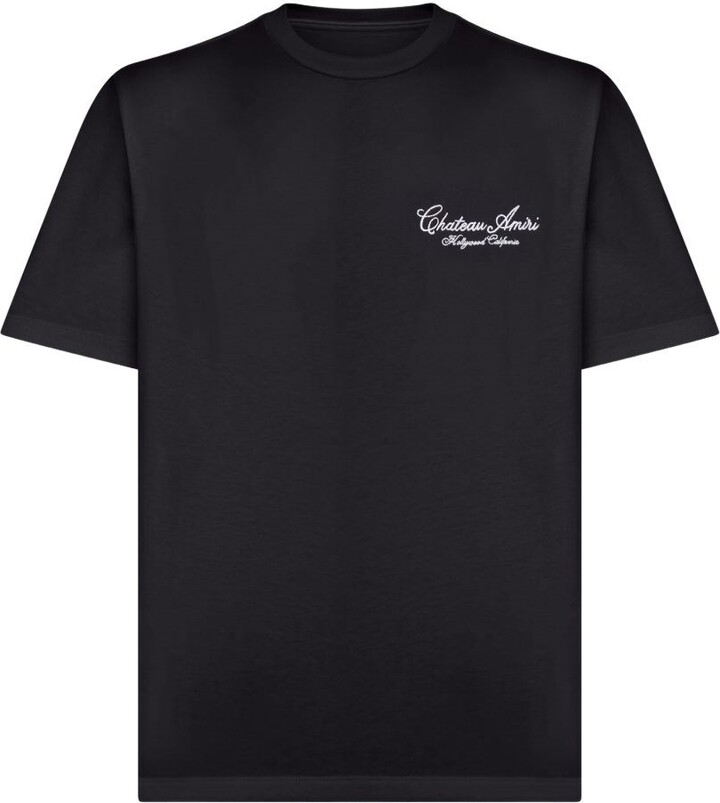 Amiri T-Shirt With Chateau Writing
