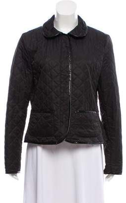 Burberry Quilted Long Sleeve Jacket
