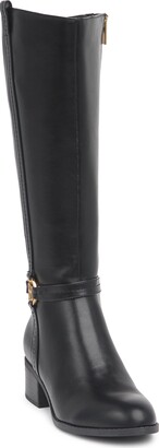 satins tall riding boot tommy hilfiger