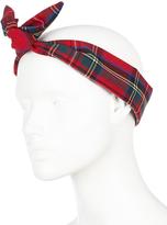 Thumbnail for your product : River Island Tartan Wire Wrap Headband