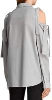 Thumbnail for your product : AllSaints Evelyn Cold-Shoulder Shirt