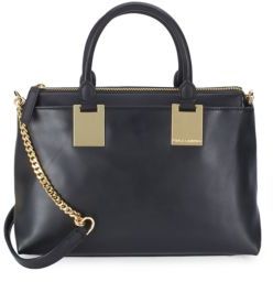 Vince Camuto Leather Zipped Satchel