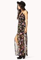 Thumbnail for your product : Forever 21 Floral M-Slit Maxi Dress