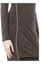 Thumbnail for your product : Alexander Wang Mohair Jersey Long Sleeve Dress With Twist Drape