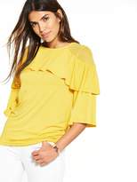 Thumbnail for your product : Very Double Frill Layer Top