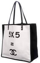 Thumbnail for your product : Chanel 5x5 Canvas Tote