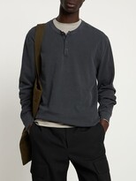 Thumbnail for your product : James Perse Henley long sleeve thermal t-shirt