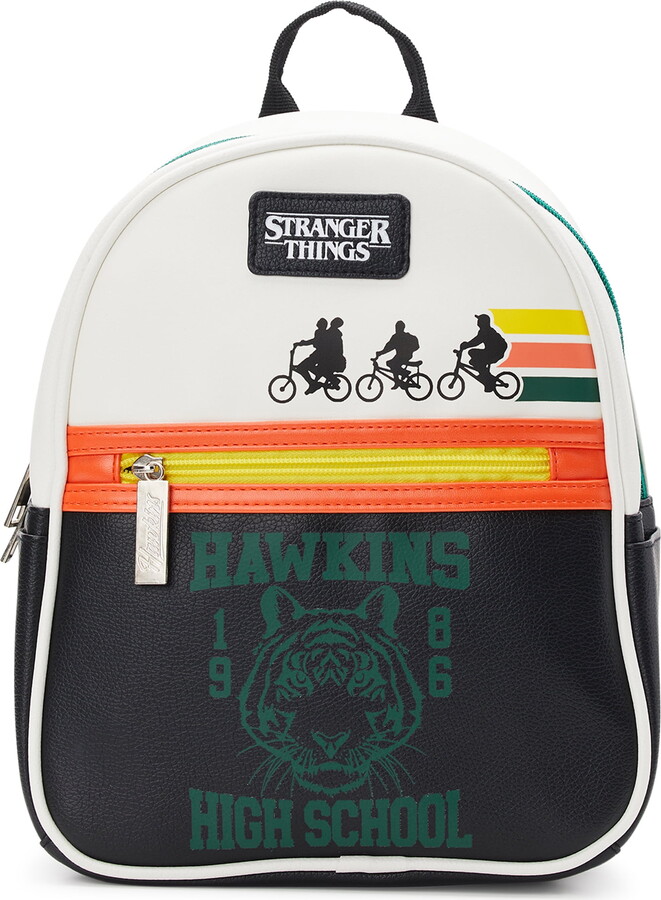 Stranger Things Hawkins Women’s Mini Backpack, Multi-Color