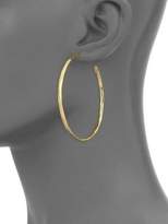 Thumbnail for your product : Ippolita Glamazon 18K Yellow Gold #4 Hoop Earrings/2.3"