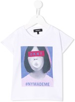 Thumbnail for your product : DKNY NY Made Me print T-shirt