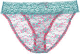 Thumbnail for your product : Wet Seal Girly Floral Lace Boyshorts