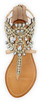 Thumbnail for your product : Premium Collection By Yellow Box P-Araminta Embellished Wedge Sandals, Neutral