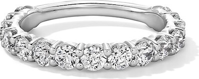 Zales Previously Owned - Vera Wang Love Collection 1-3/8 CT. T.w. Lab-Grown Diamond Anniversary Band in 14K White Gold