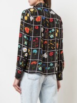 Thumbnail for your product : Alice + Olivia Botanical Print Blouse