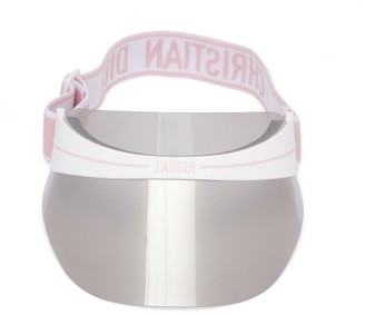 dior visor pink