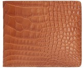 Thumbnail for your product : Jean Rousseau 'Hipster' alligator leather bi fold wallet