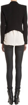 Thumbnail for your product : HELMUT Cropped Tuxedo Blazer