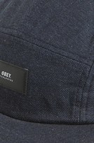 Thumbnail for your product : Obey 'Ontario' Herringbone Five-Panel Adjustable Camp Hat