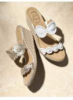 Thumbnail for your product : Jack Rogers 'Shelby' Whipstitched Wedge Sandal