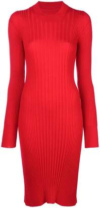 Maison Margiela ribbed fitted dress